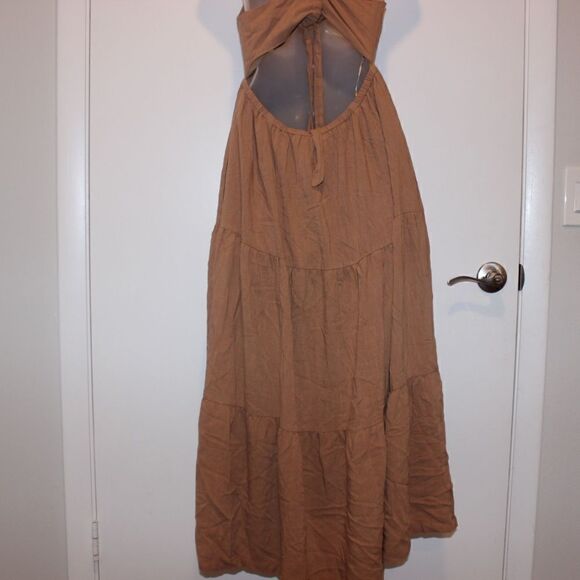 Lost + Wander Out East Maxi Dress in Macaroon Women Size Large - Picture 11 of 14